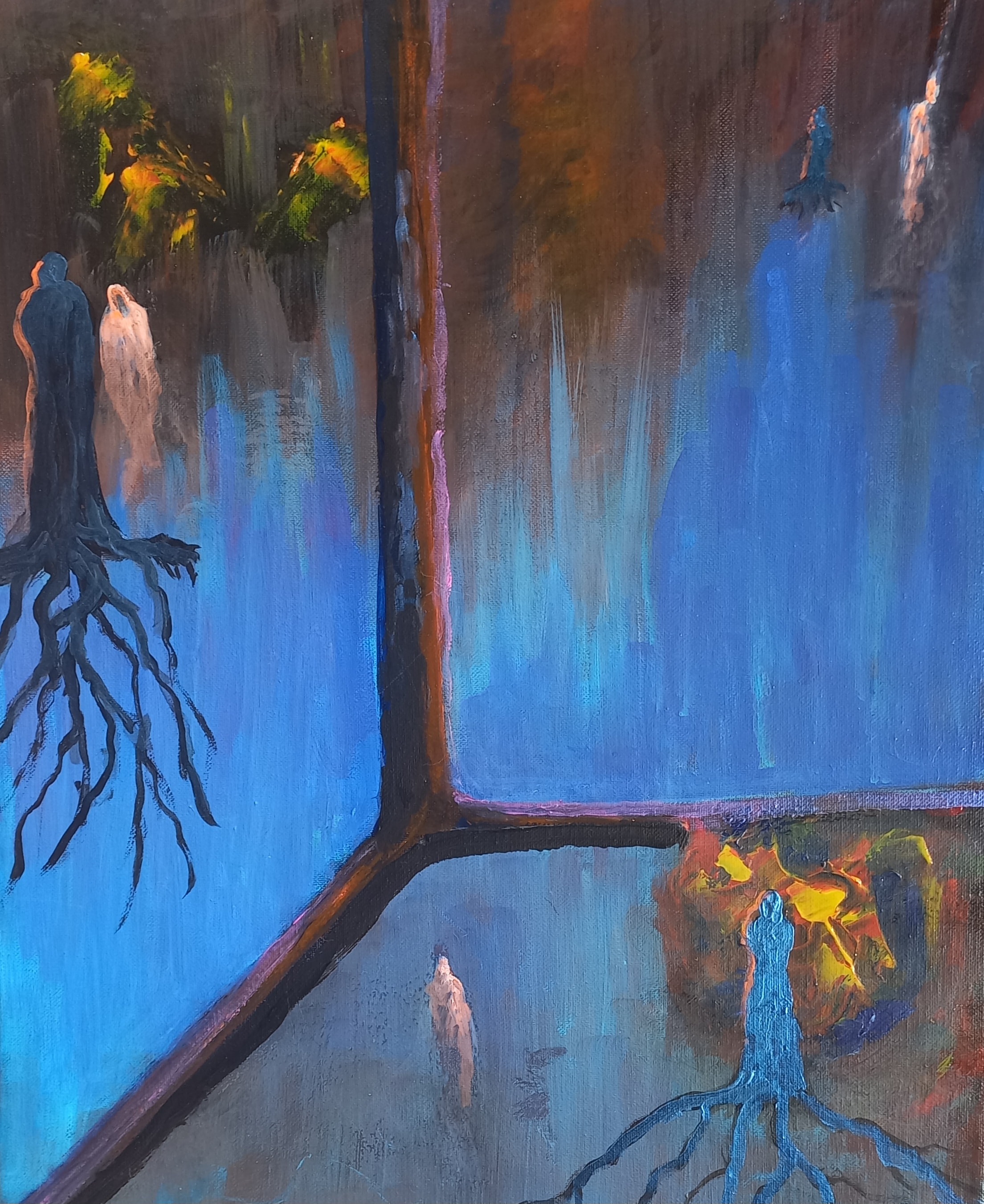 Untitled VII — Mixed Media by Kelly Christensen